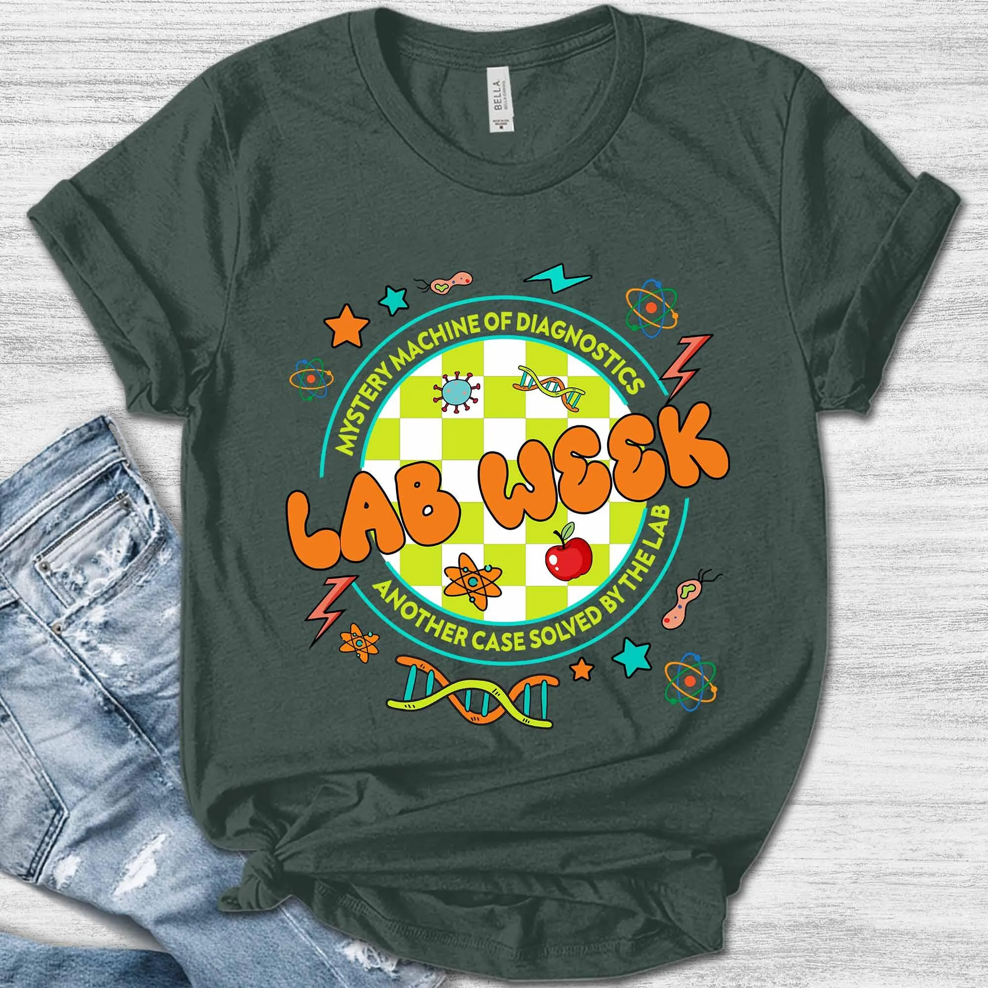 Medical Lab Week 2025 - T-shirt Lab Week 2025 Tech Team