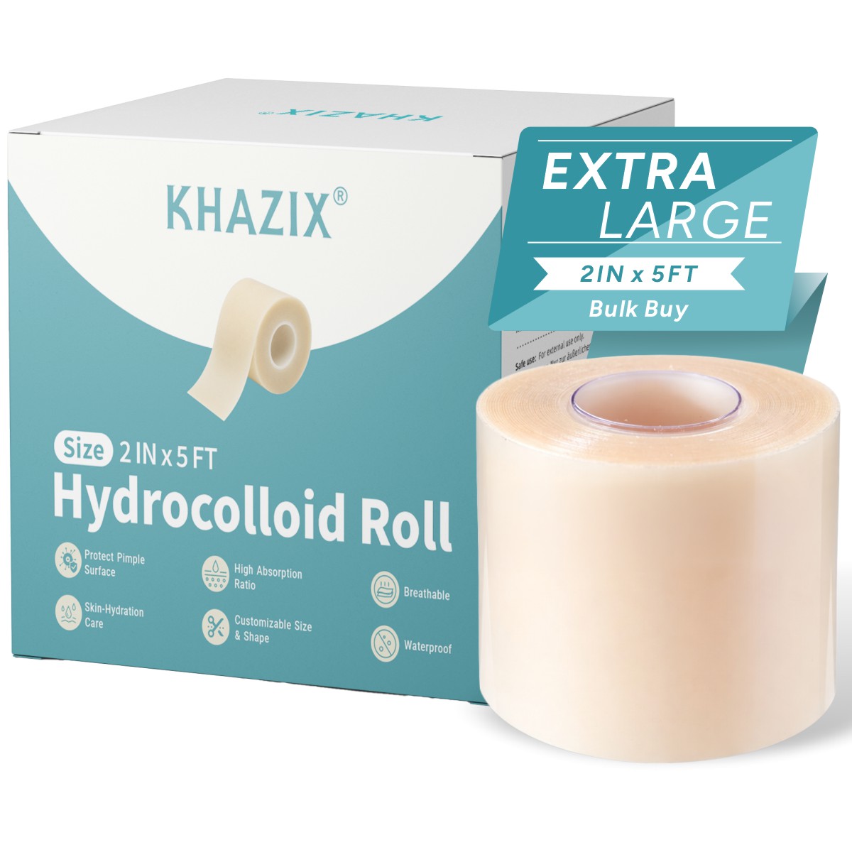 Bandage - Pansement hydrocolloïde KHAZIX en rouleau 2