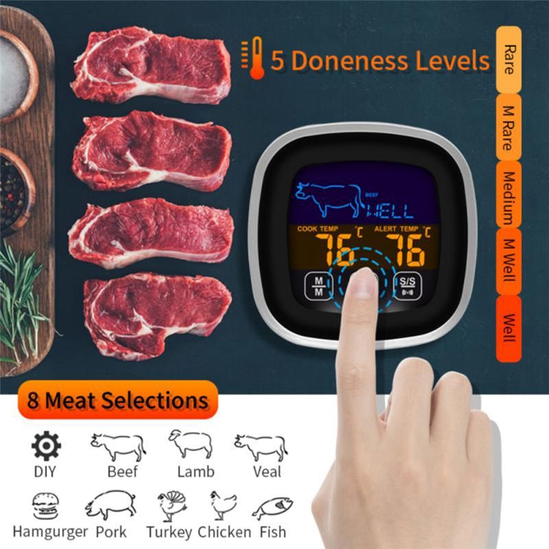 Thermometer Digital - SUPERSALE Thermomètre de cuisine numérique en
