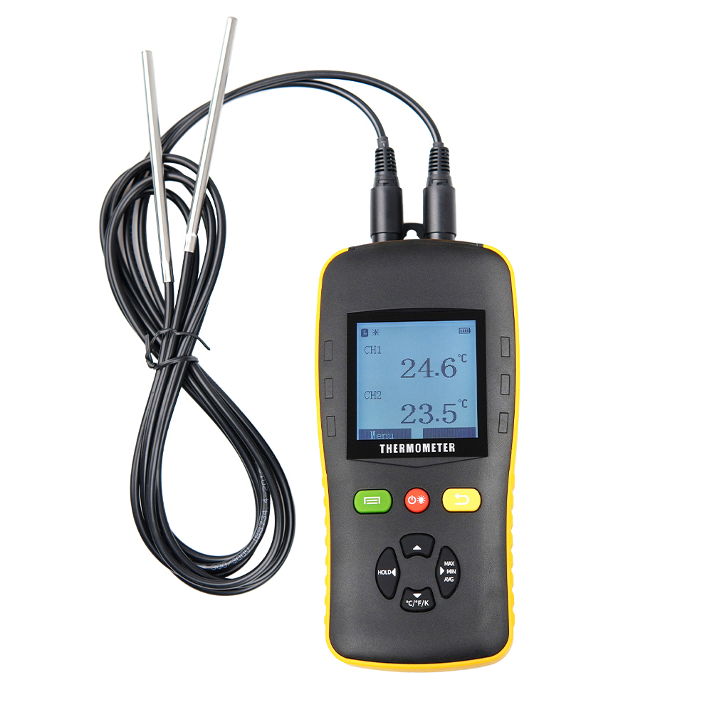 Thermometer Digital - Bonne stabilité, thermomètre numérique, double sonde