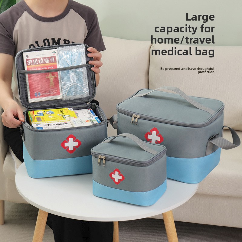 First Aid Kit - Trousse de secours domestique grande capacité,