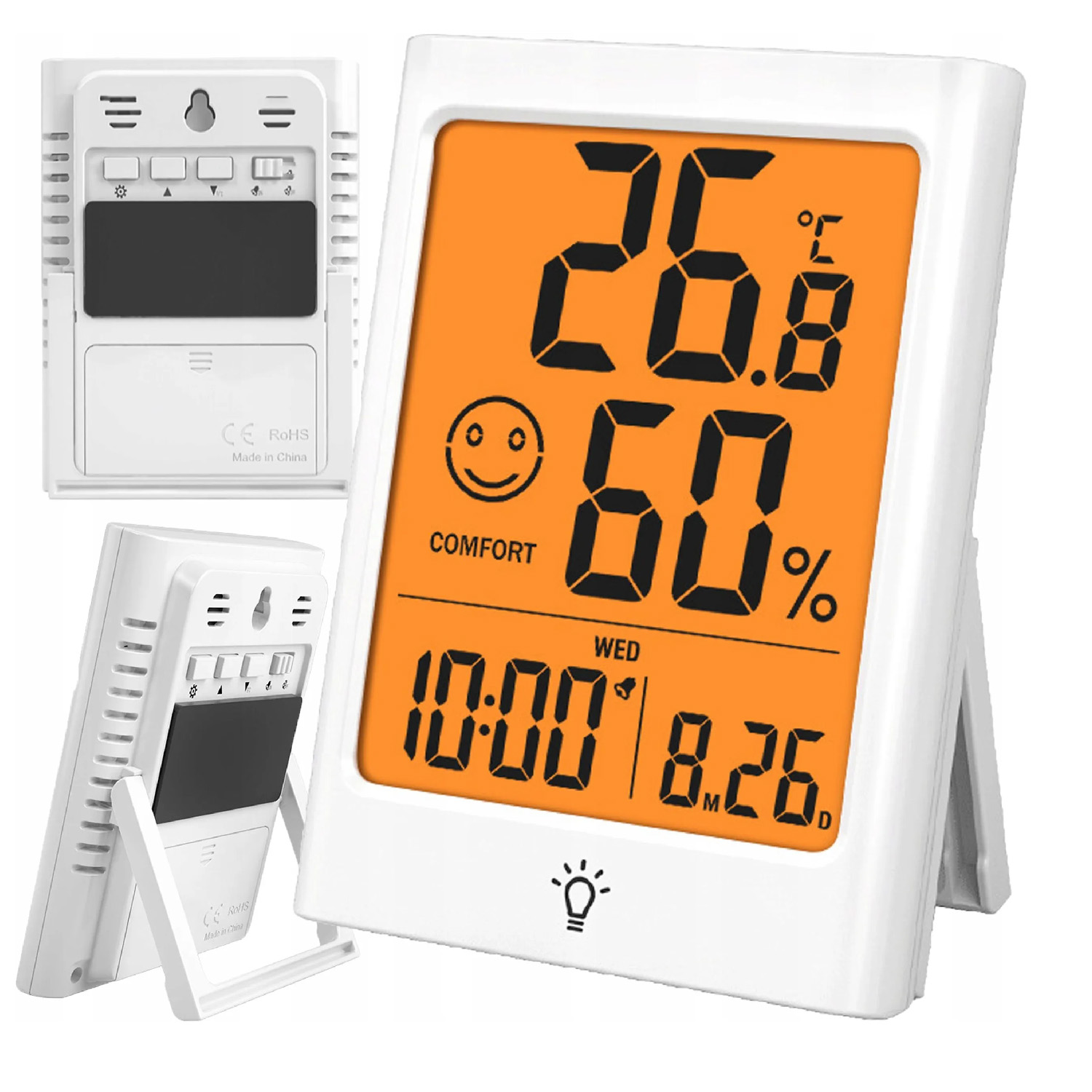 Thermometer Digital - Thermomètre et hygromètre numériques Timloon, moniteur
