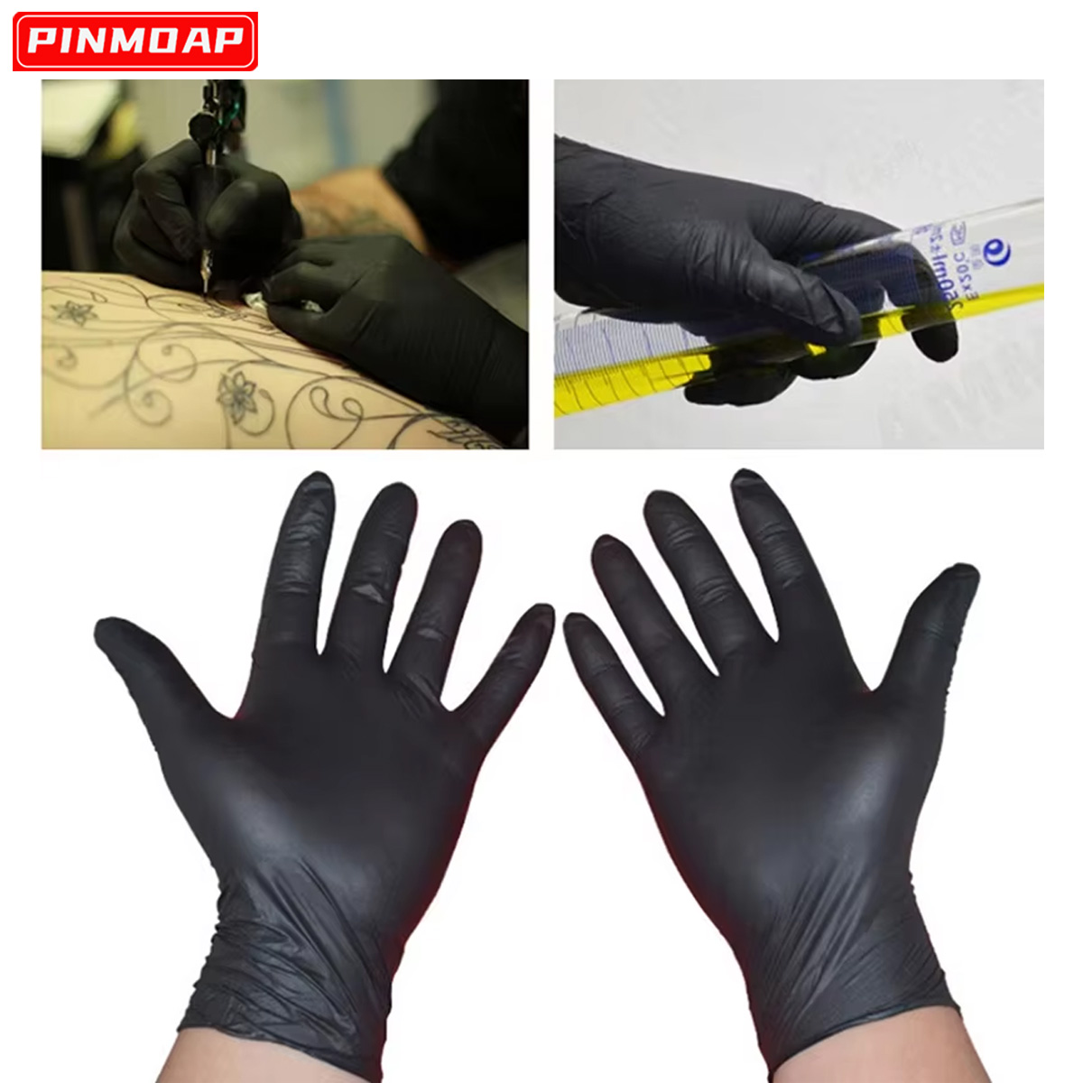Gants de poulet noirs NitCarte - Medical Gloves avis et prix