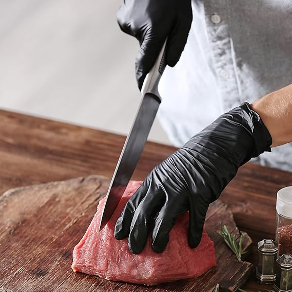 Gants de poulet noirs NitCarte - Medical Gloves avis et prix