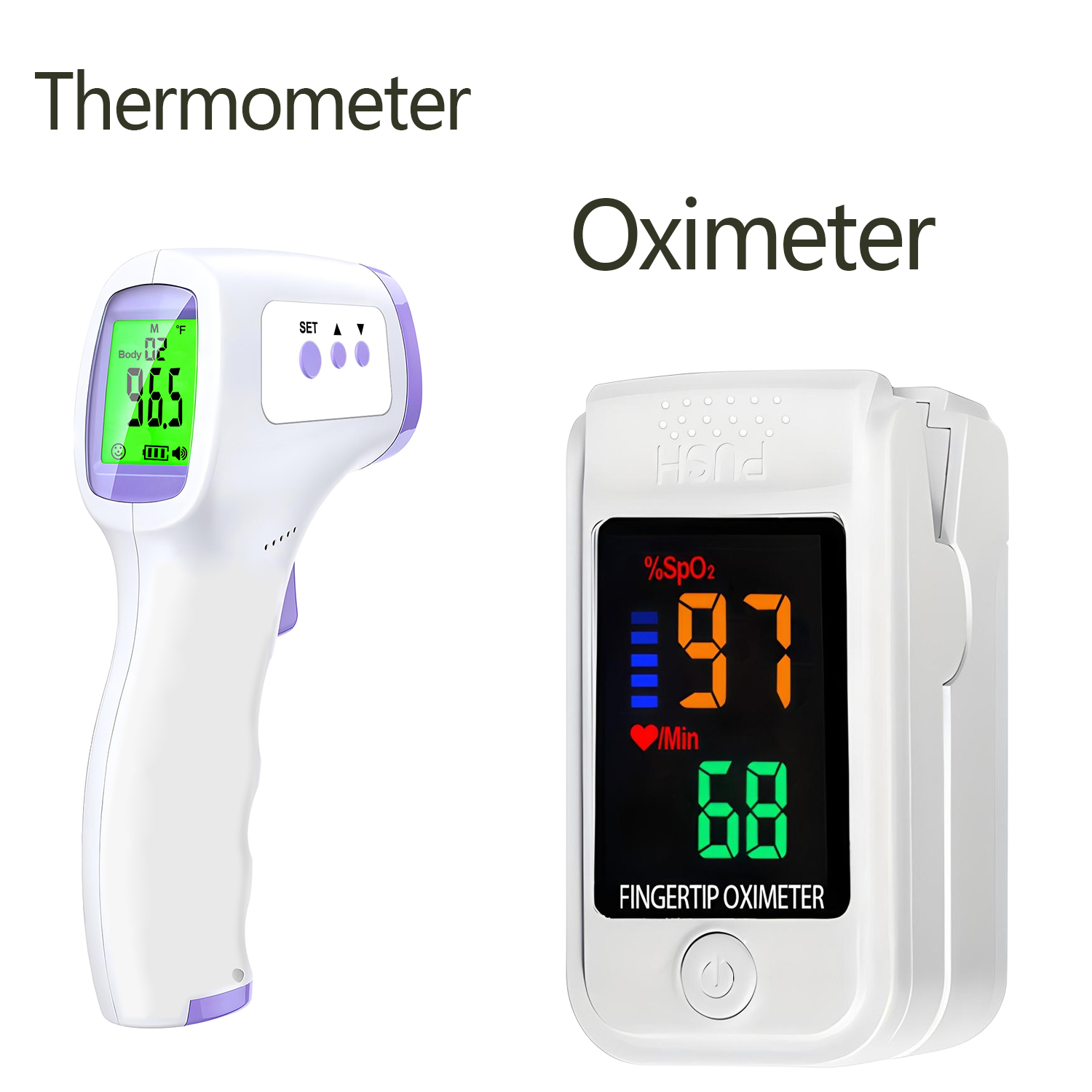 Thermomètre électronique infra - Pulse Oximeter avis et prix