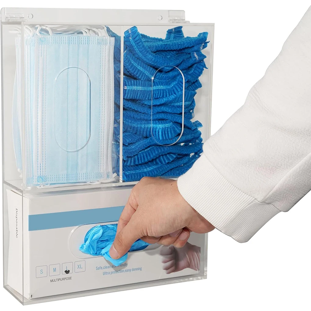 Support mural transparent en a - Medical Gloves avis et prix
