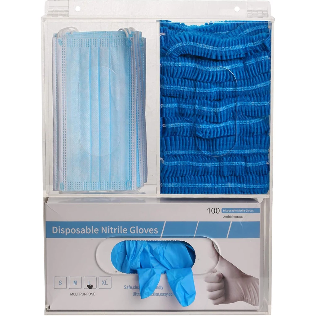 Support mural transparent en a - Medical Gloves avis et prix