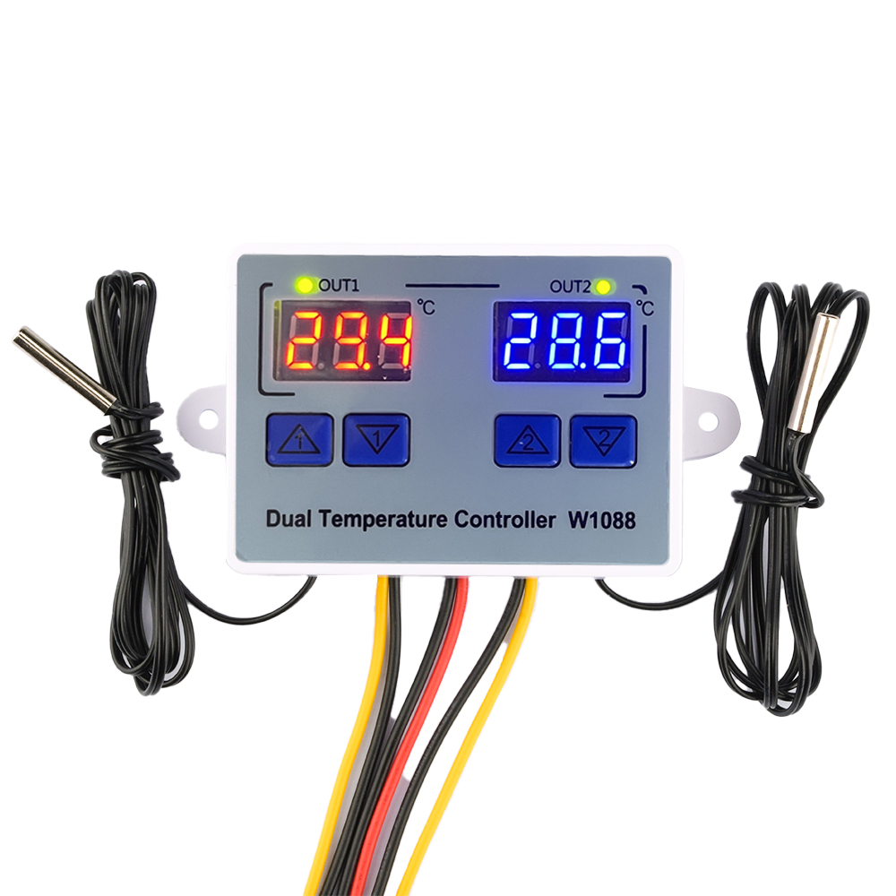 W1088 double LED capteur de te - Lab Incubator avis et prix