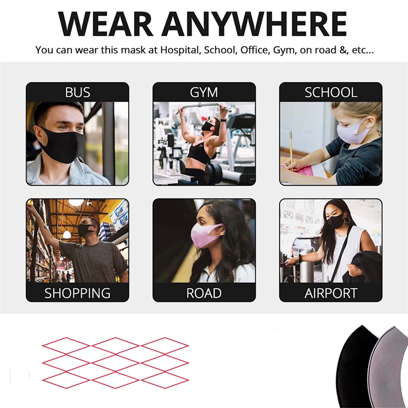 5/10 PIÈCES Mode Solide Earloo - Surgical Mask avis et prix