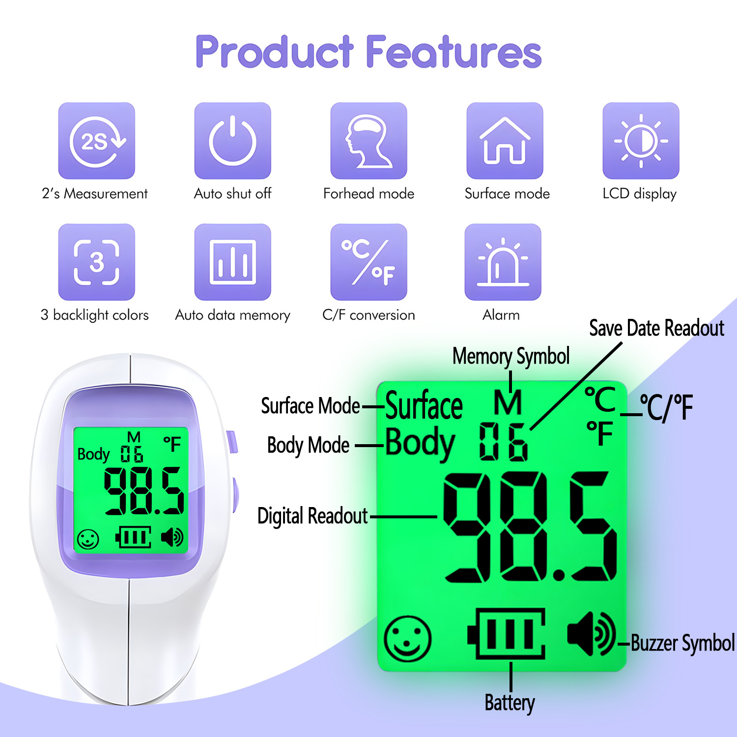 Thermomètre corporel médical r - Pulse Oximeter avis et prix
