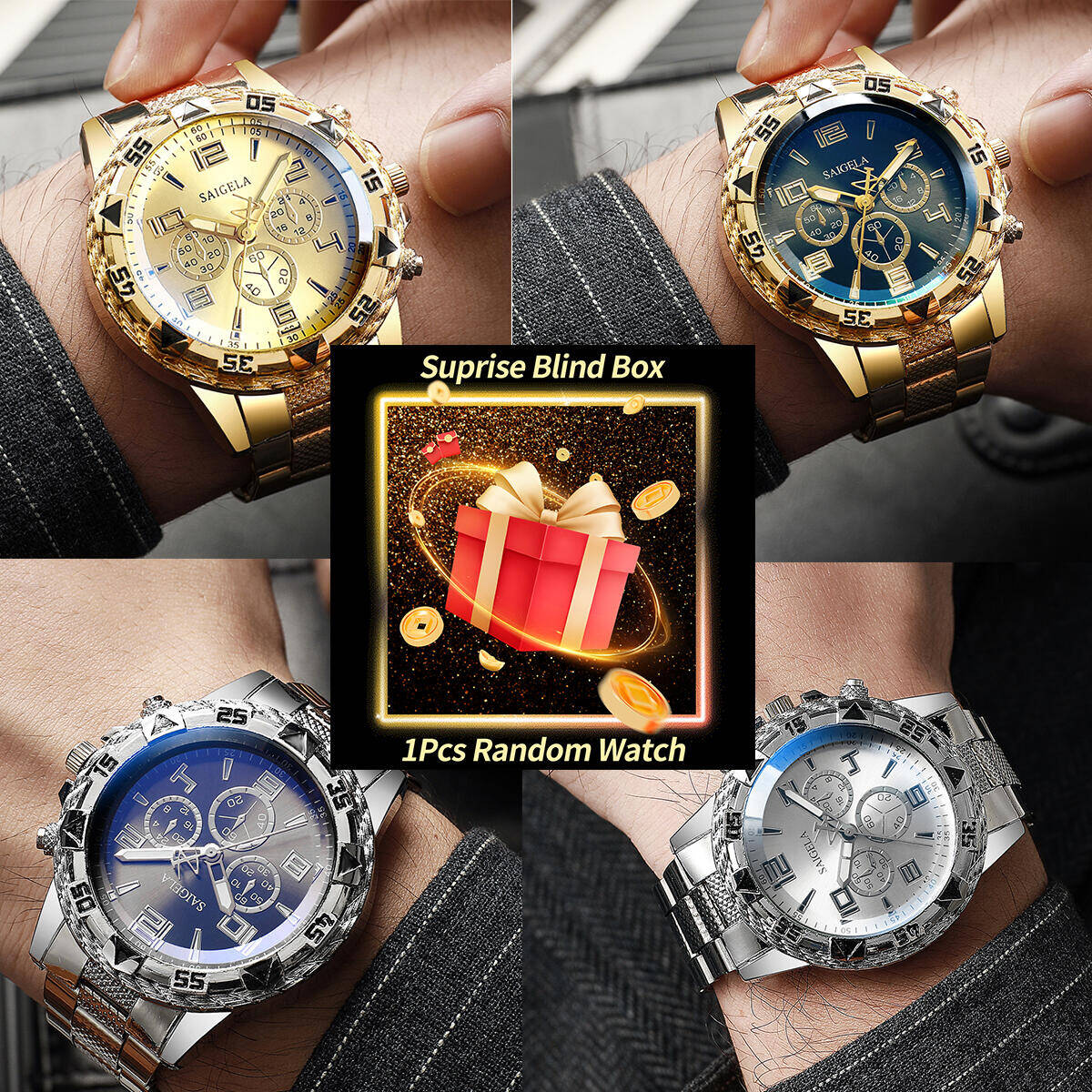 Montre mystère Surprise pour h - Bandage avis et prix