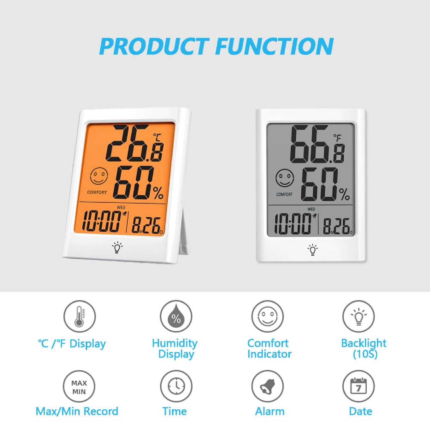 Thermomètre et hygromètre numé - Thermometer Digital avis et prix