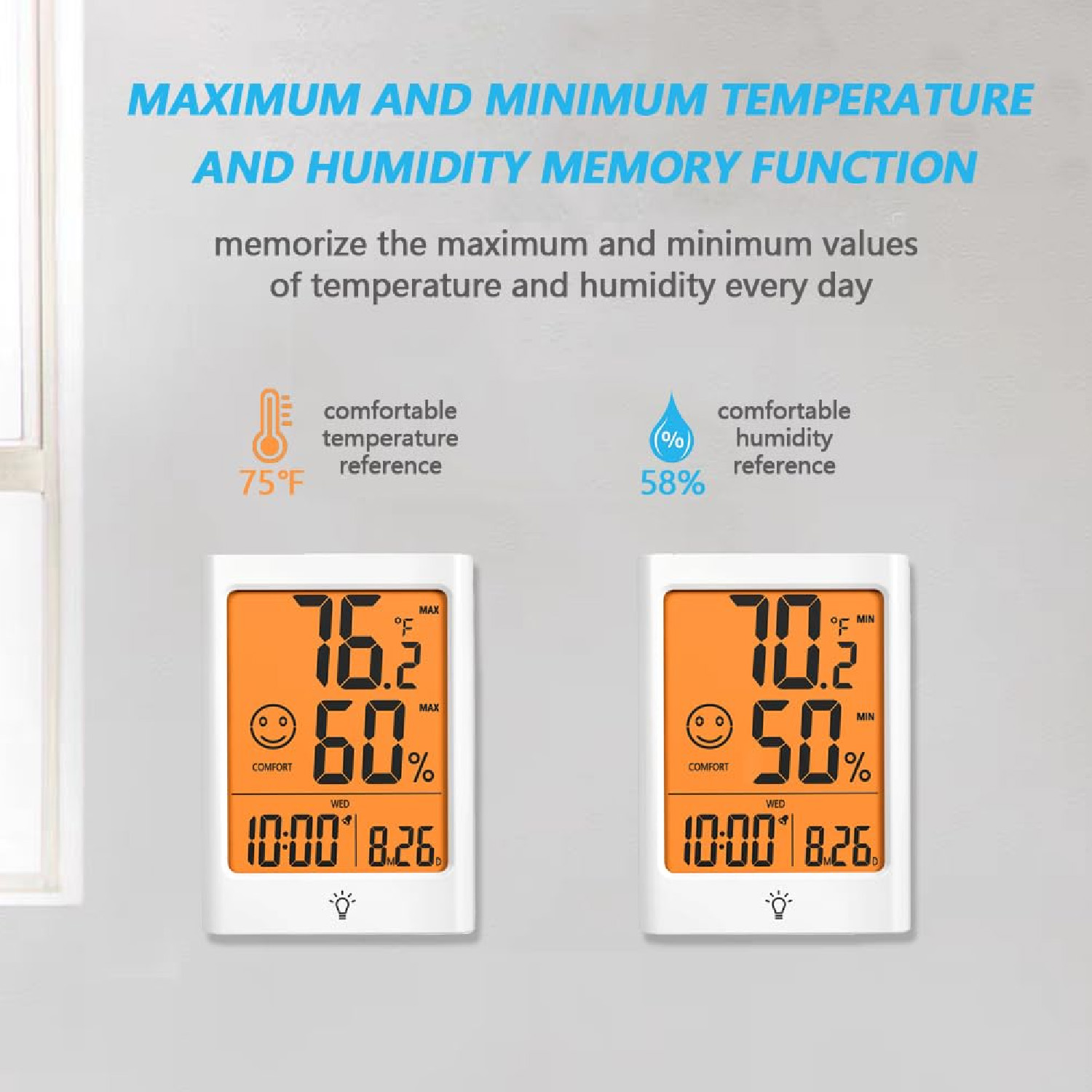 Thermomètre et hygromètre numé - Thermometer Digital avis et prix